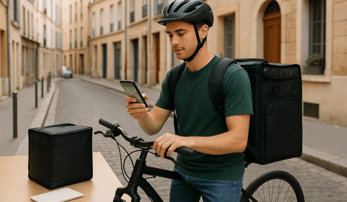 Guía de trabajos de reparto de comida en Europa